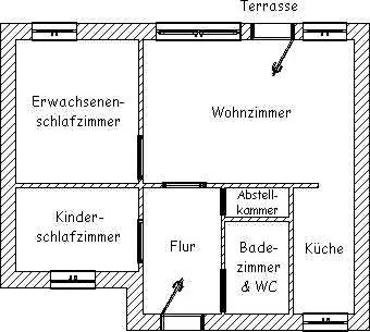 Ferienhaeuser Nordseebrise * בנסרסיל